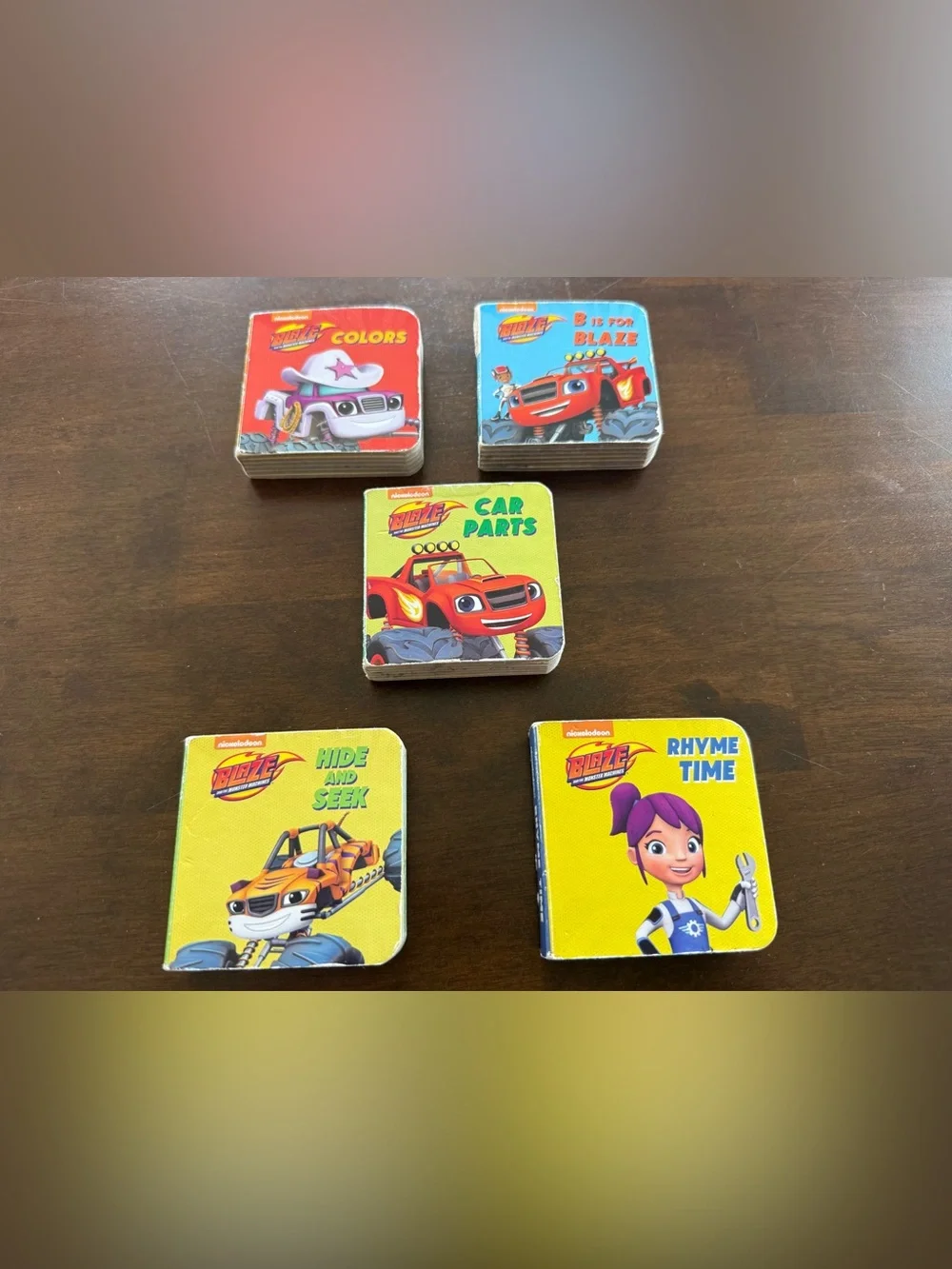 Blaze & The Monster Machines Board Books Lot of 5 Nickelodeon